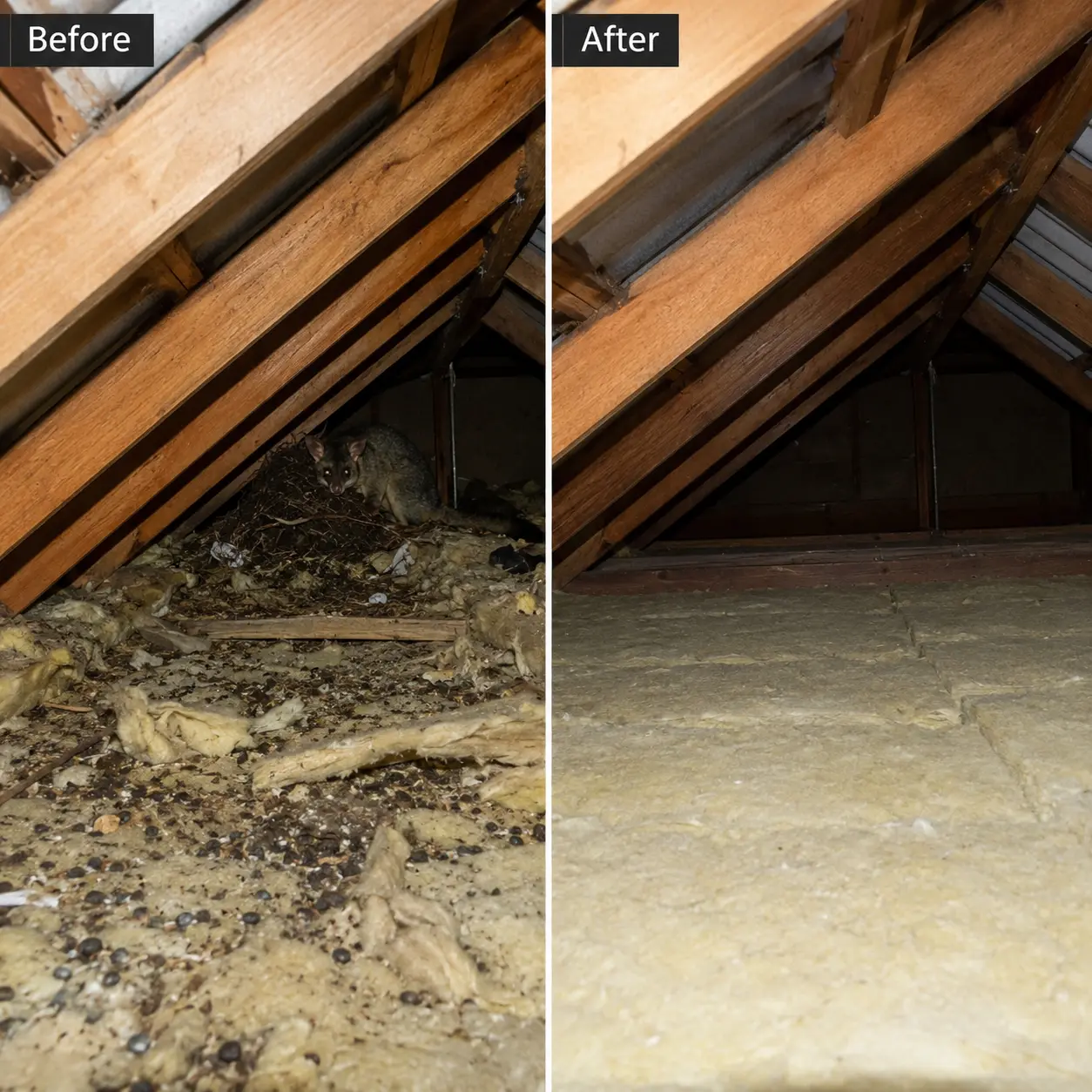 Before & After Roof Entry Point Check